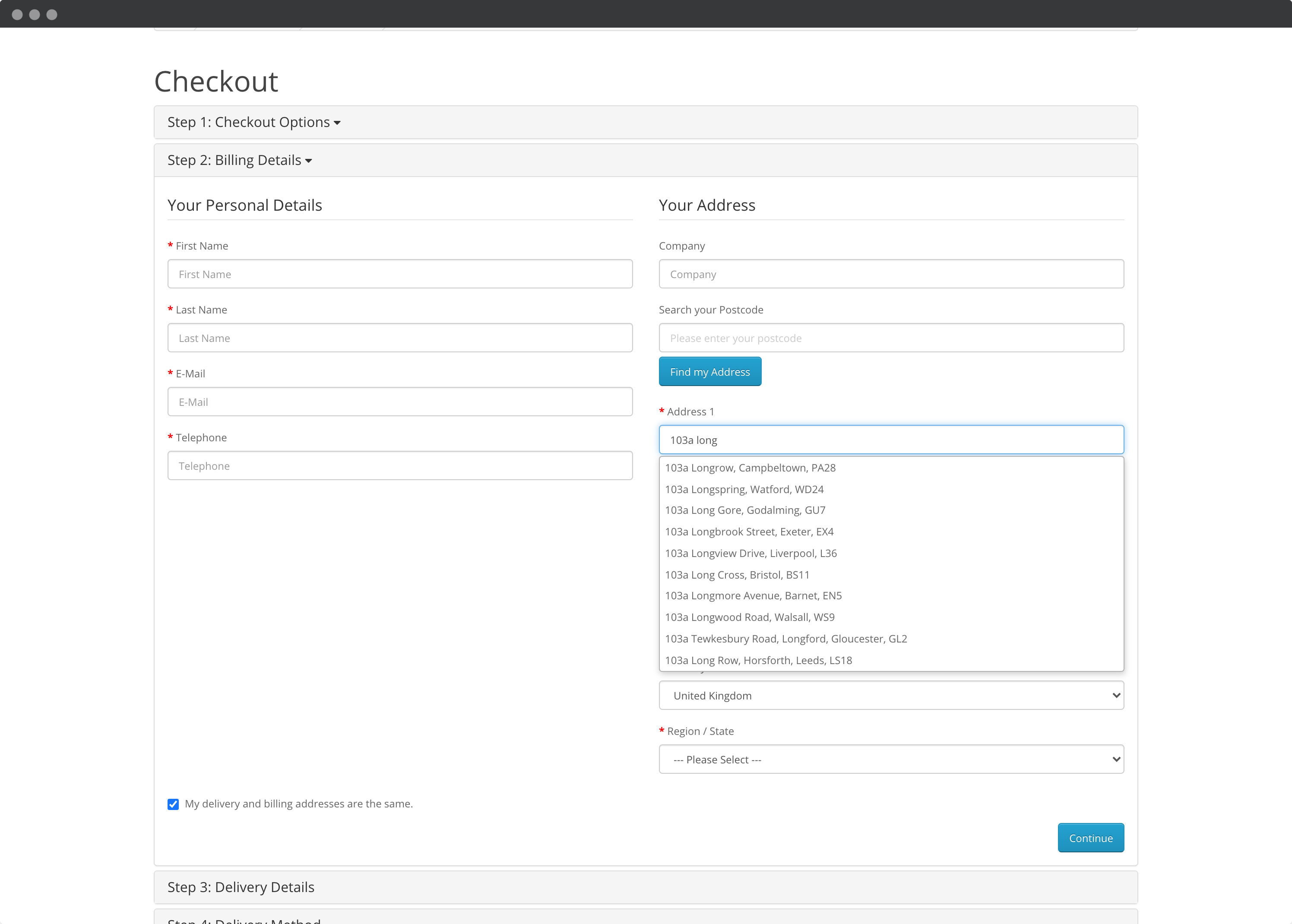 Activate address autocompletion on your address collection forms-screenshot